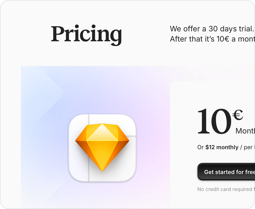 Opportunity visual showing refined brand card