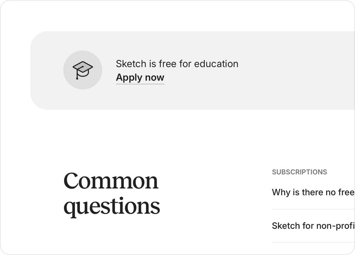 Additional sample card, left